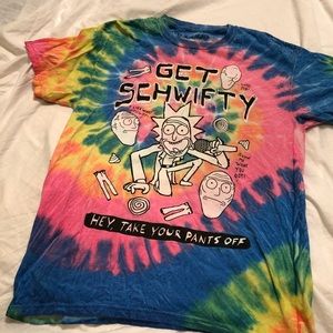 Rick and Morty Get Schwifty Hot Topic shirt